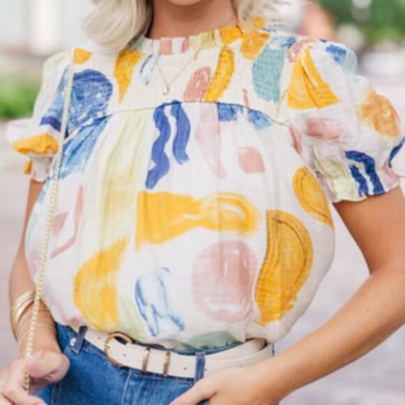 GUC Hayden Abstract Top(size small) - Picture 2 of 9